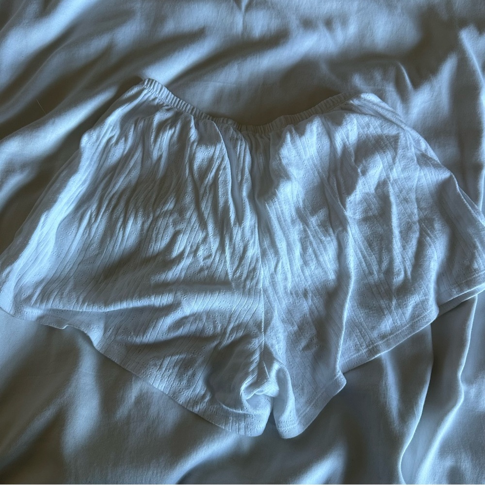 White PJ Shorts - Picture 5 of 7